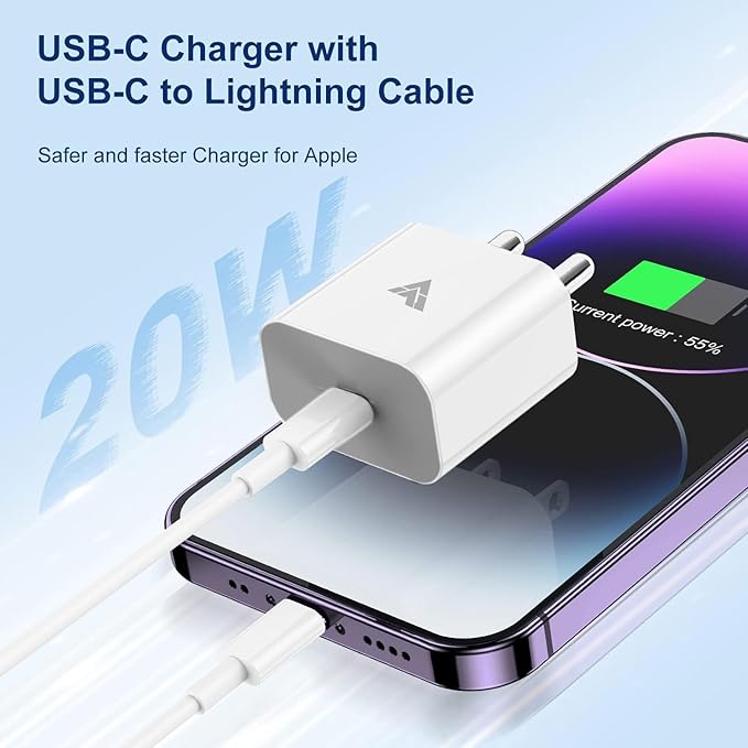 iPhone Charger Adapter 20W Original Type C for iPhones