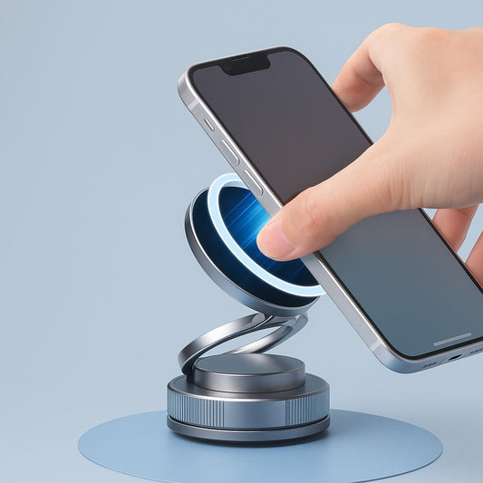 360 Car Phone Holder Foldable Magnetic Phone Stand