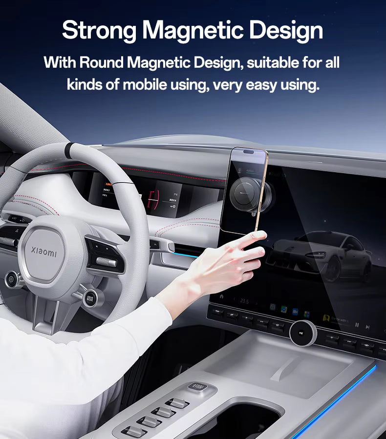 360 Car Phone Holder Foldable Magnetic Phone Stand