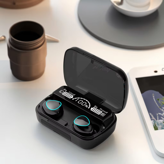 M10 EARBUDS WITH TOUCH CONTROL, 5.1 BLUETOOTH CONNECTIVITY, WATER RESISTANT