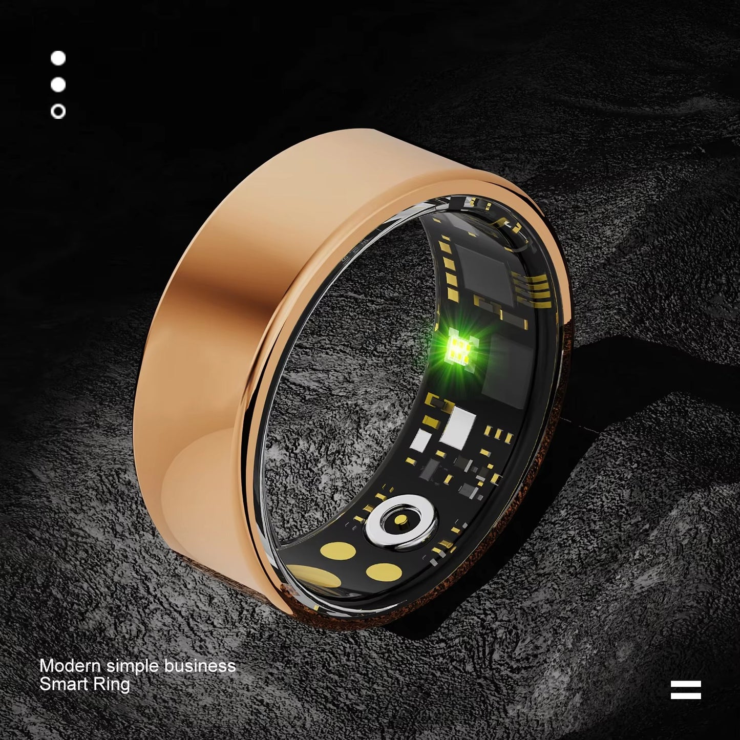 New Smart Ring Multi Functional Blood Oxygen Blood Pressure Heart Rate Health Monitoring Smart Health for Men Women